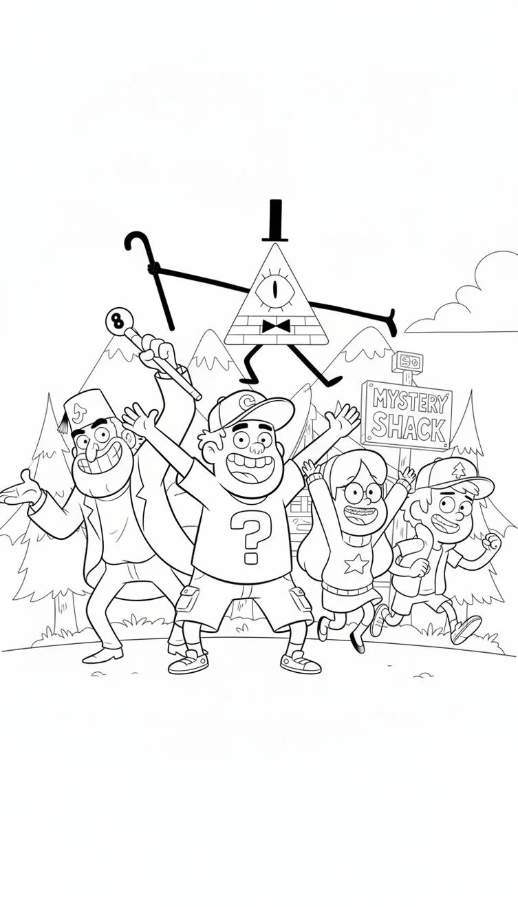 Soos y amigos gravity falls