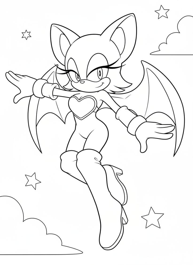 Rouge the Bat Sonic