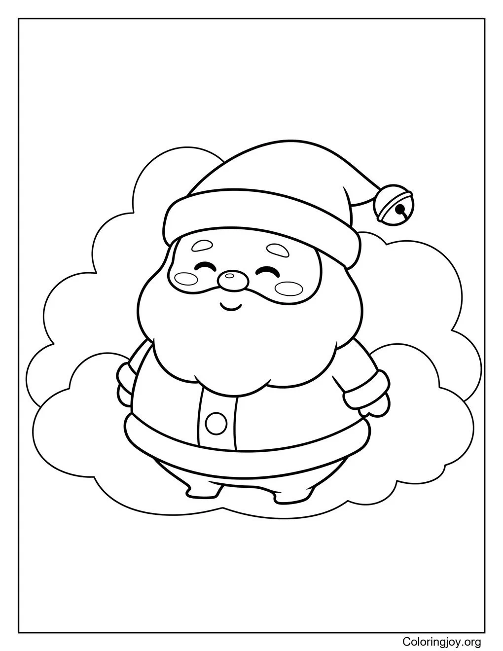 Coloriage Père Noël