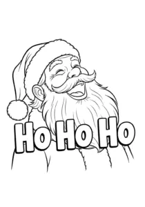 santa claus laughing (ho ho ho)