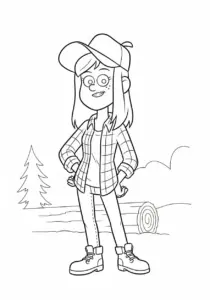 Wendy Corduroy Gravity Falls