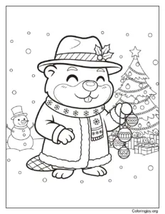 Bobrito Bandito winter to color