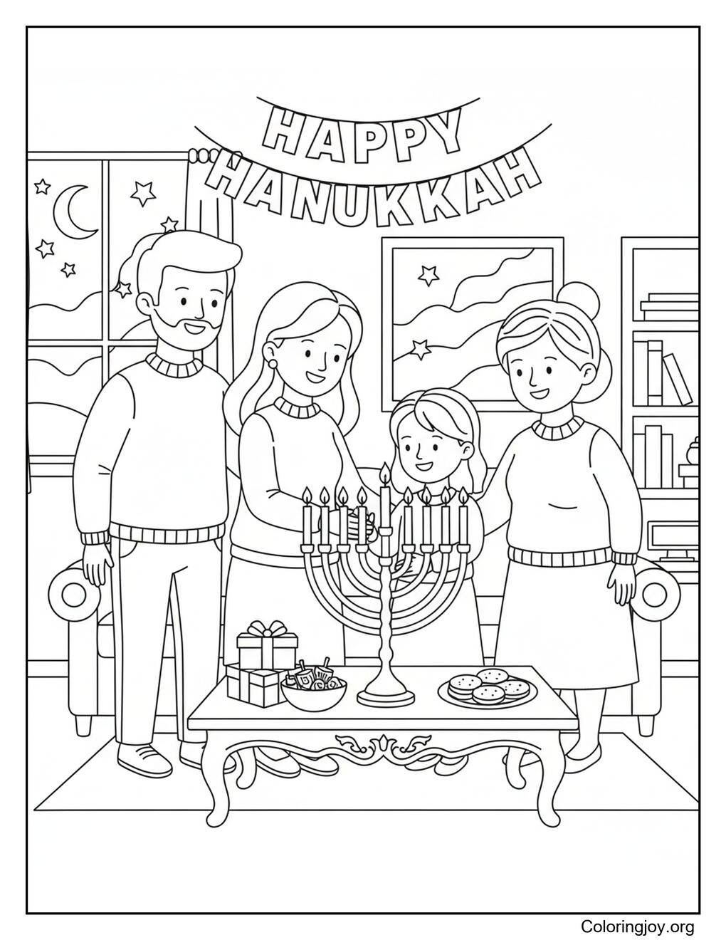 Hanukkah Lighting