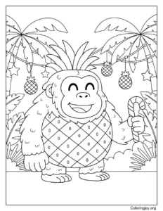 Orangutini Ananasini christmas celebration