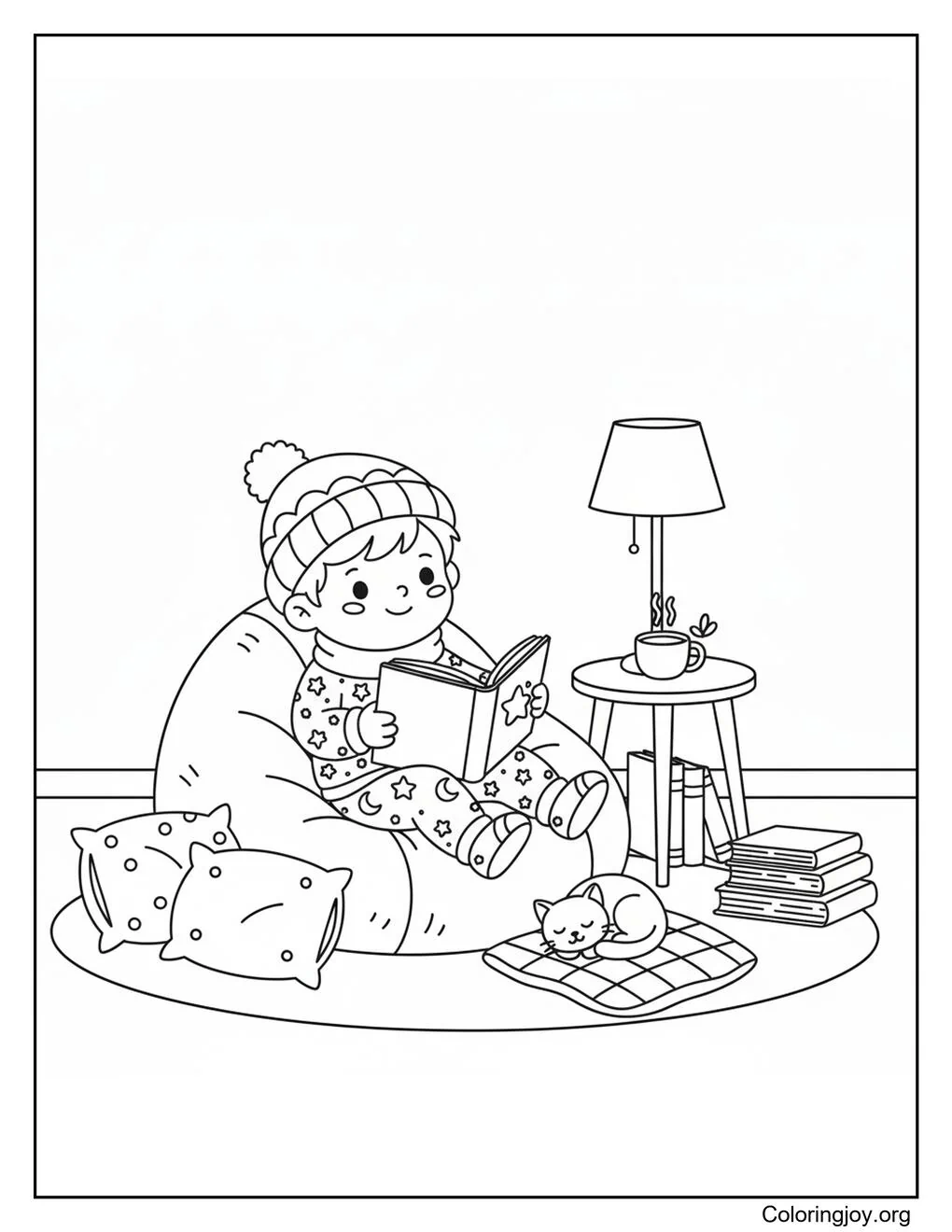 Pyjama se prélasser