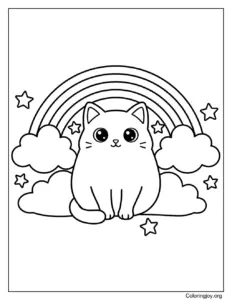 Cat Rainbow