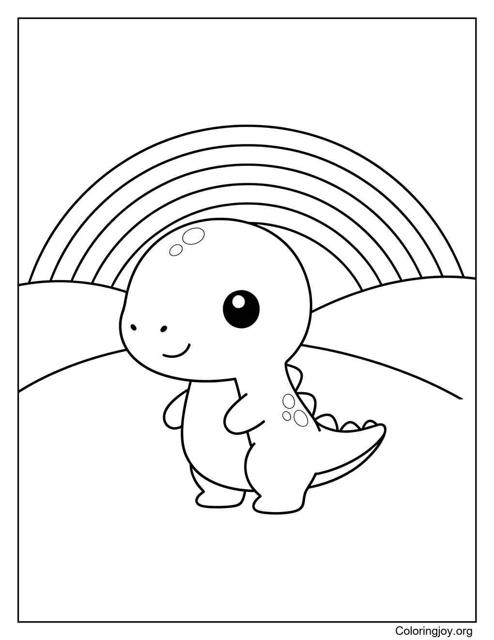 Dinosaur Rainbow