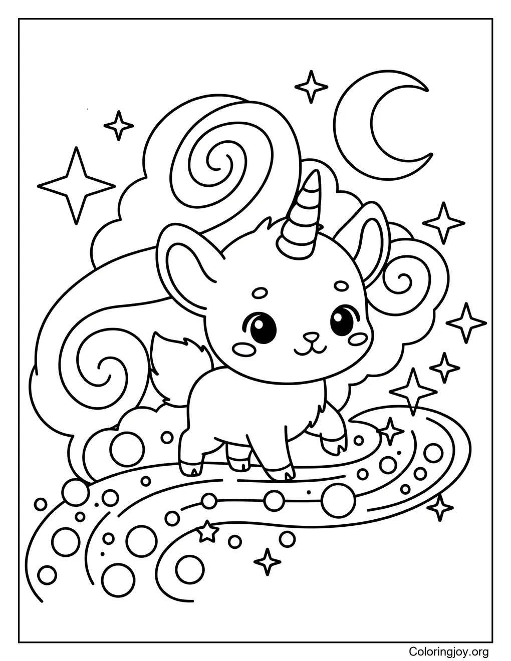 Maravillas del bebé unicornio