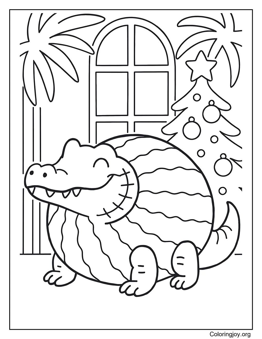Glorbo Fruttodrillo Para Colorear