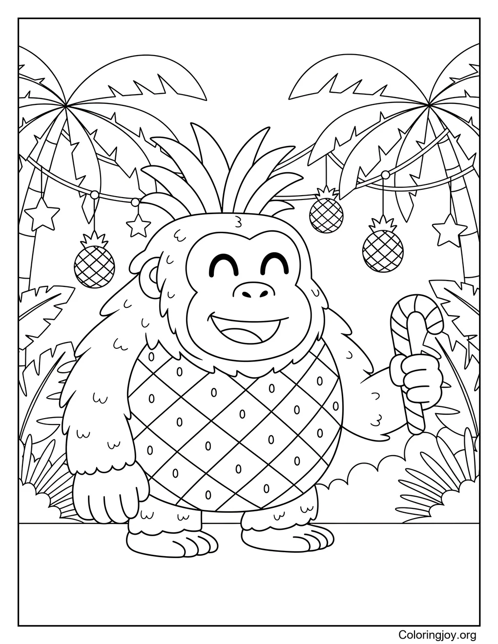 Celebración navideña de Orangutini Ananasini