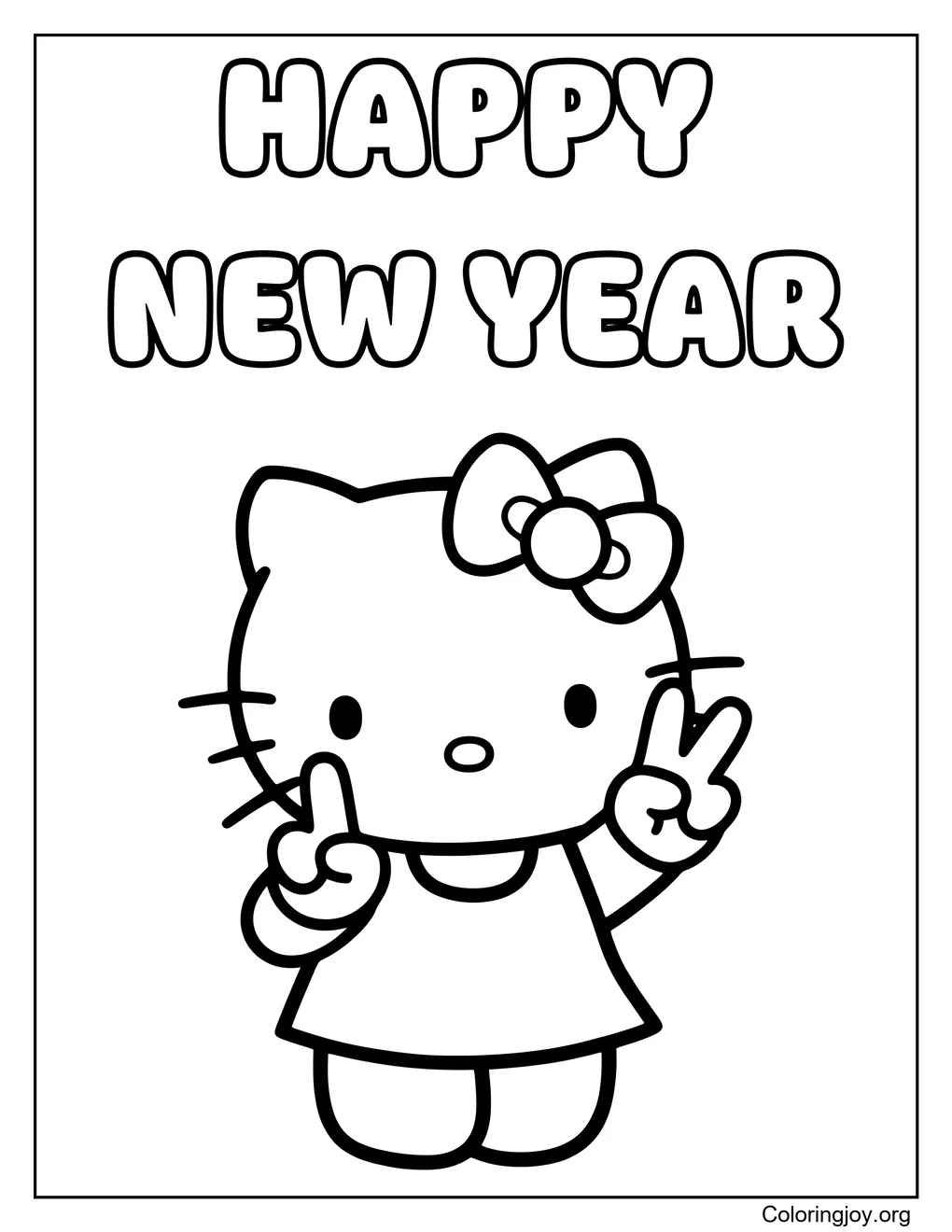 Hello Kitty's Midnight Countdown