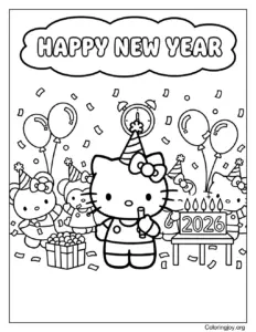 Hello Kitty's Sparkly New Year Party