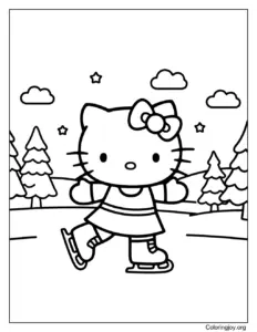 Hello Kitty's Winter Skating Adventure