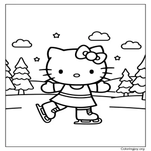 Hello Kitty's Winter Skating Adventure