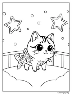 Cute kawaii Trulimero Trulicina coloring In