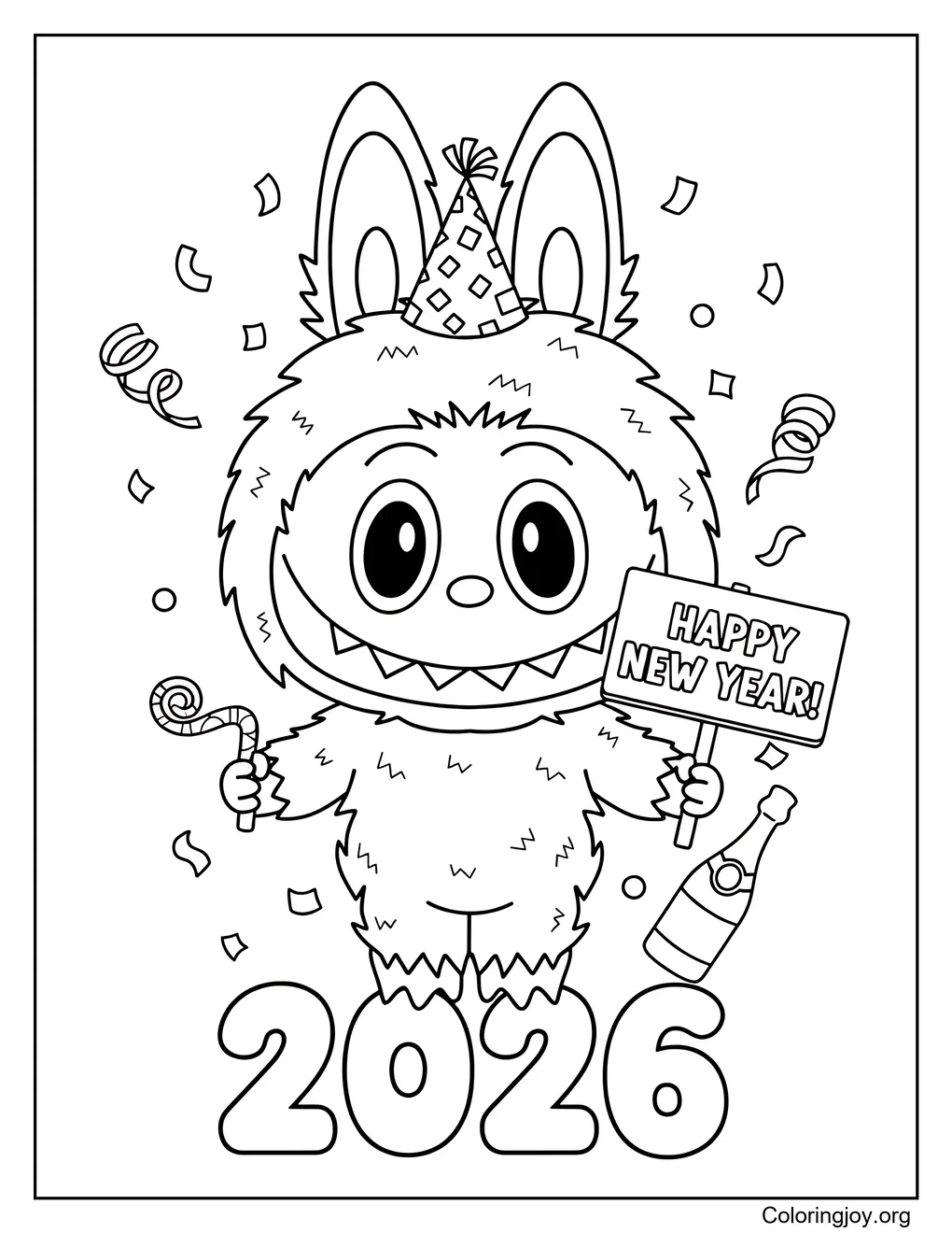 Labubu Countdown 2026Candy Cane Cheers 2026