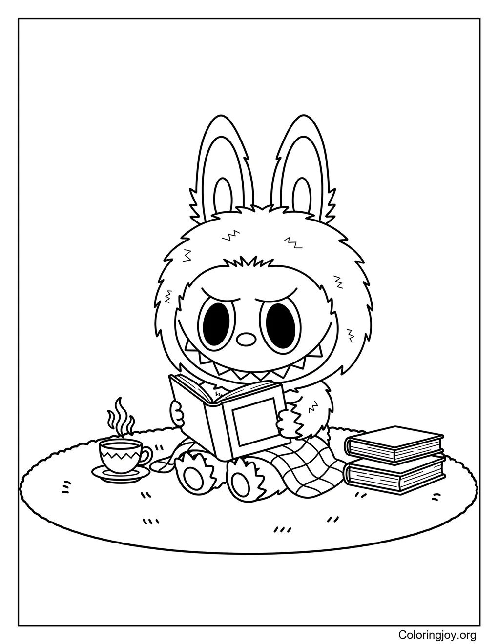 Cozy Winter Morning Labubu