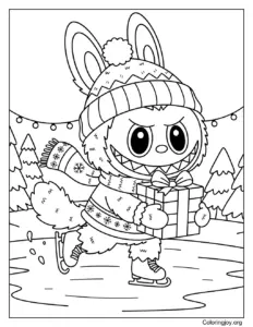 Winter Wonderland Labubu