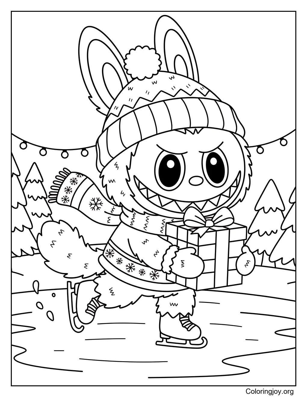 Winter Wonderland Labubu