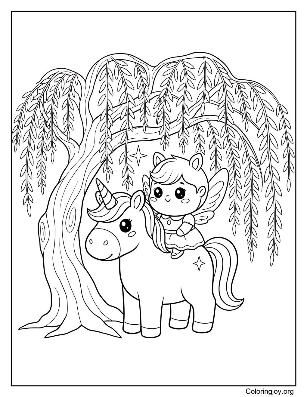 The Unicorn and the Fairy