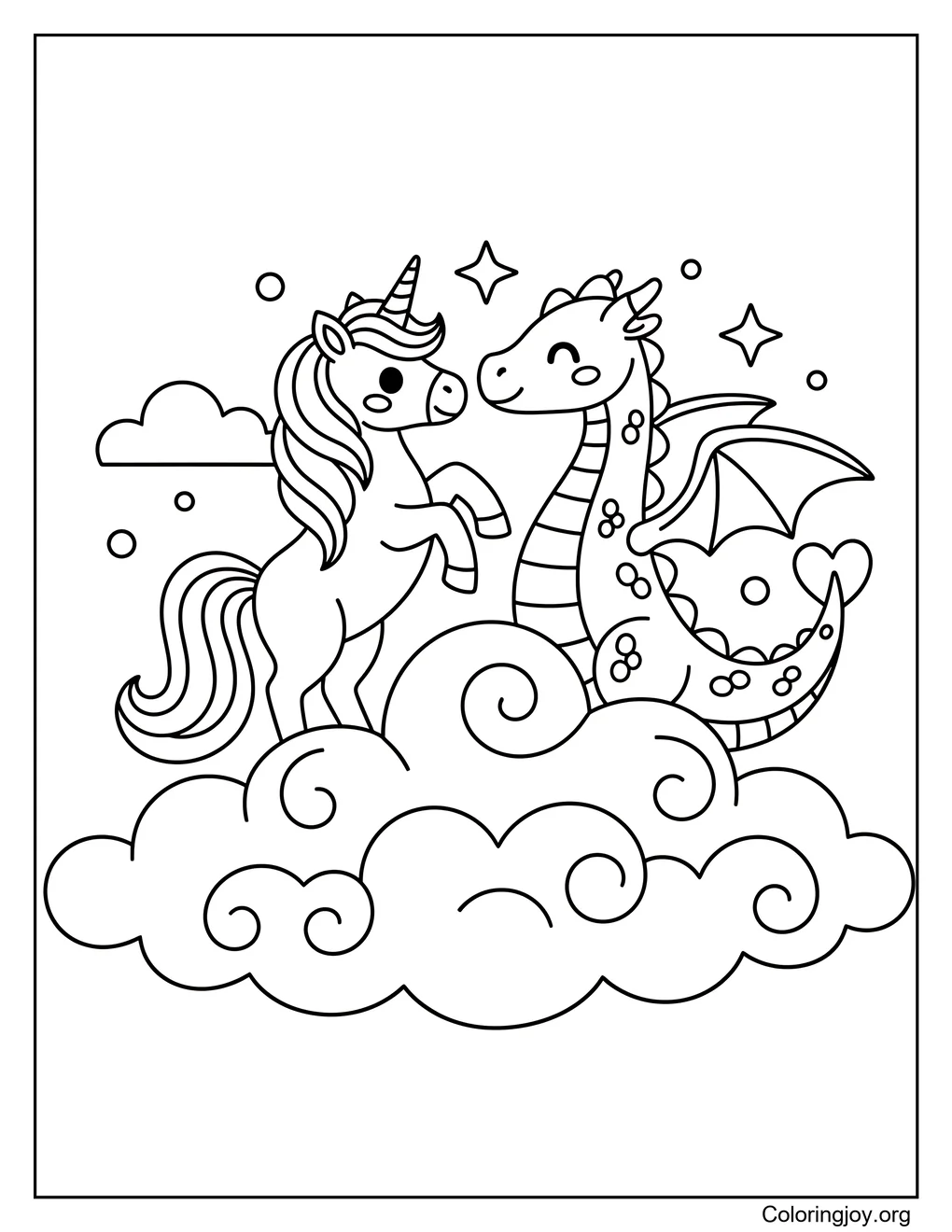 Unicorn and Dragon