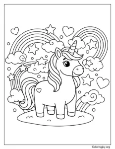 Unicorn rainbow magic