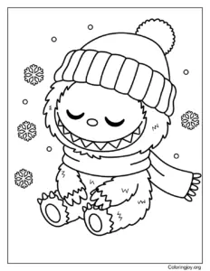 Winter Cozy Labubu