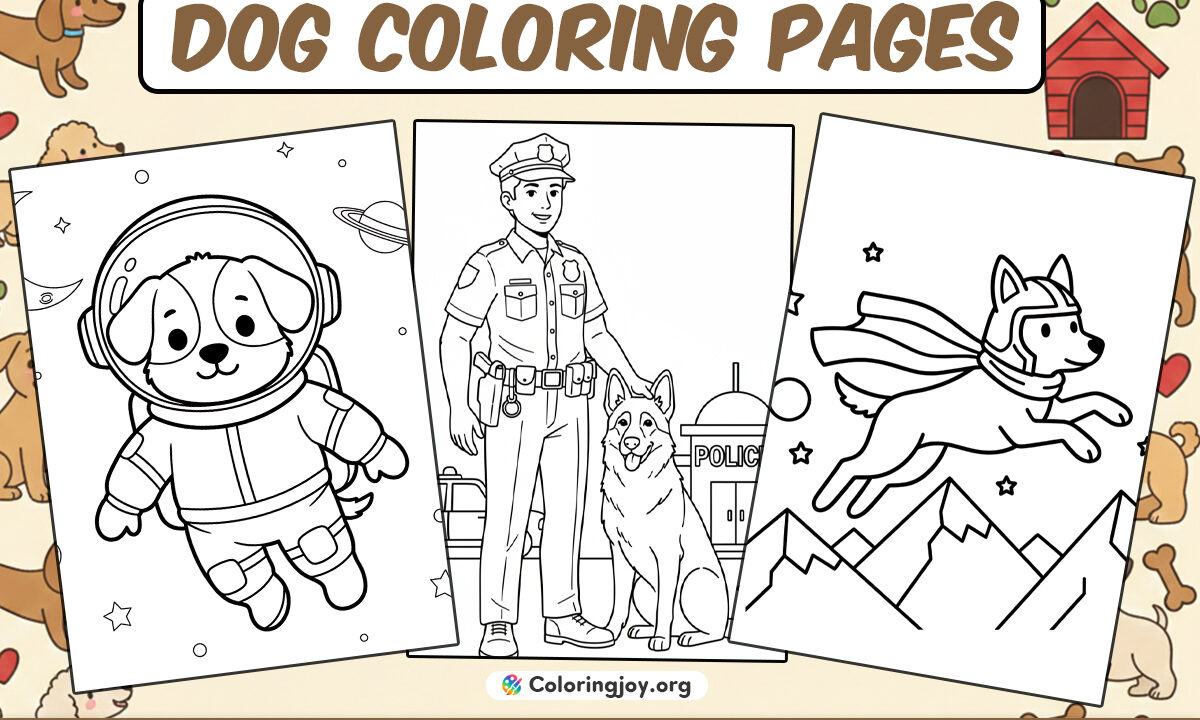 Dog Coloring Pages