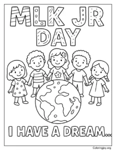 Day celebration with children - Martin Luther King Jr.