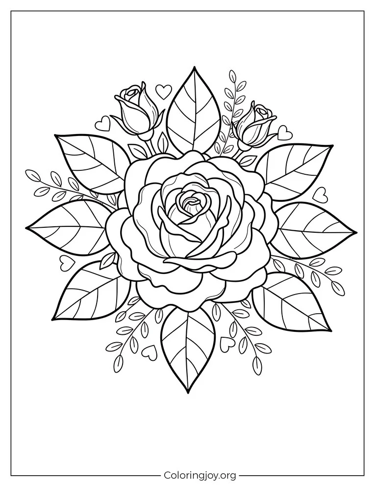 Romantic Rose Floral Arrangement