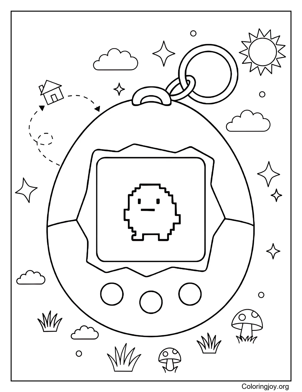 Tamagotchi Screens