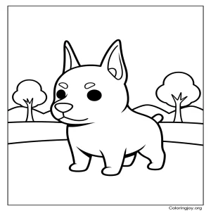 Cute Alert Dobermann