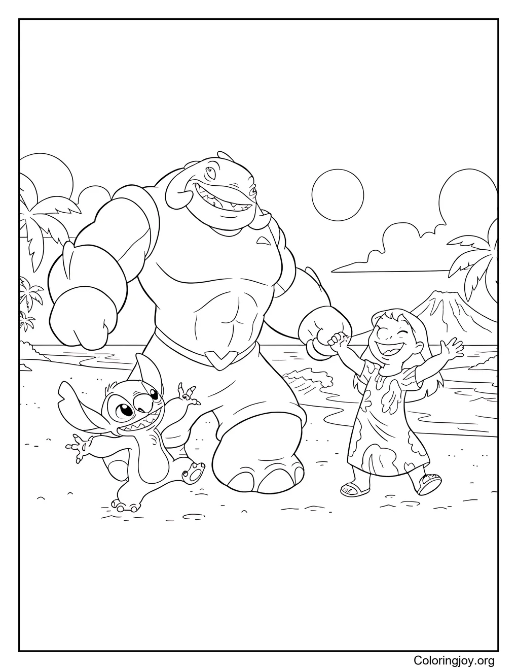 Captain Gantu Dance Party