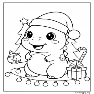 Christmas Dinosaur