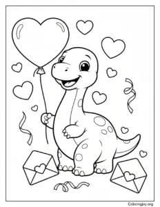 Dinosaur Valentine
