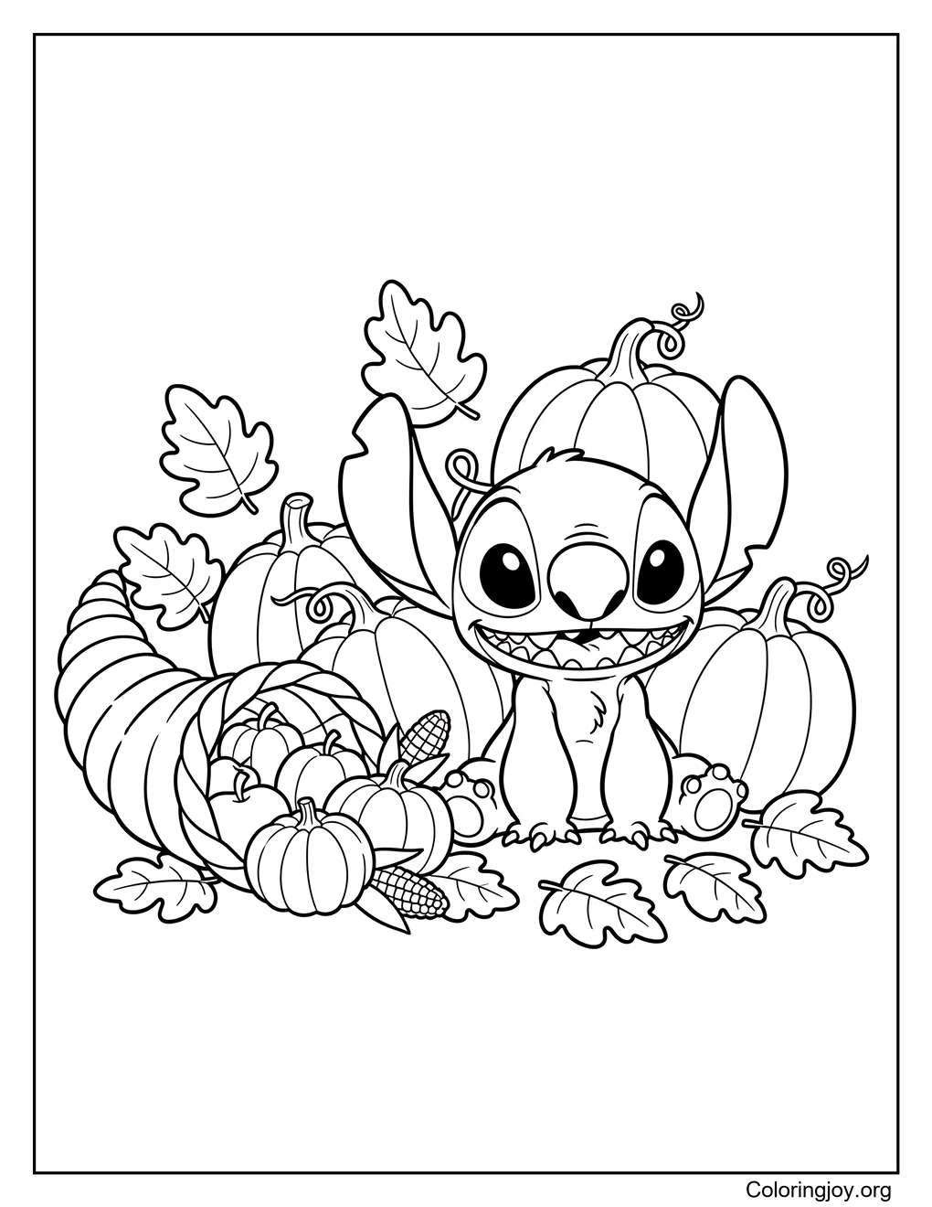 Acción de Gracias Stitch