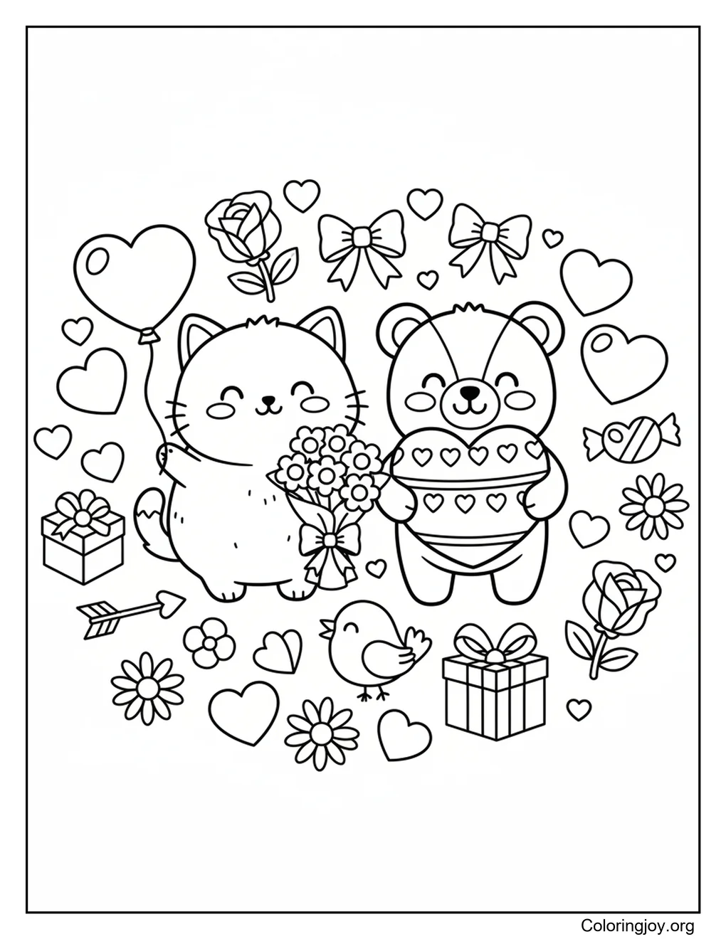 Animal de San Valentín