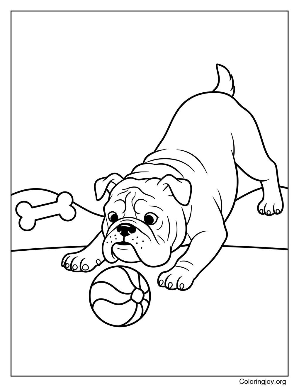 Arco de juego Bulldog