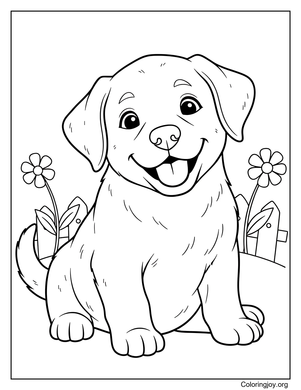 Hoja para colorear de dos perros salchicha