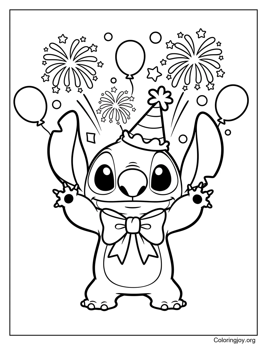 Año nuevo Stitch