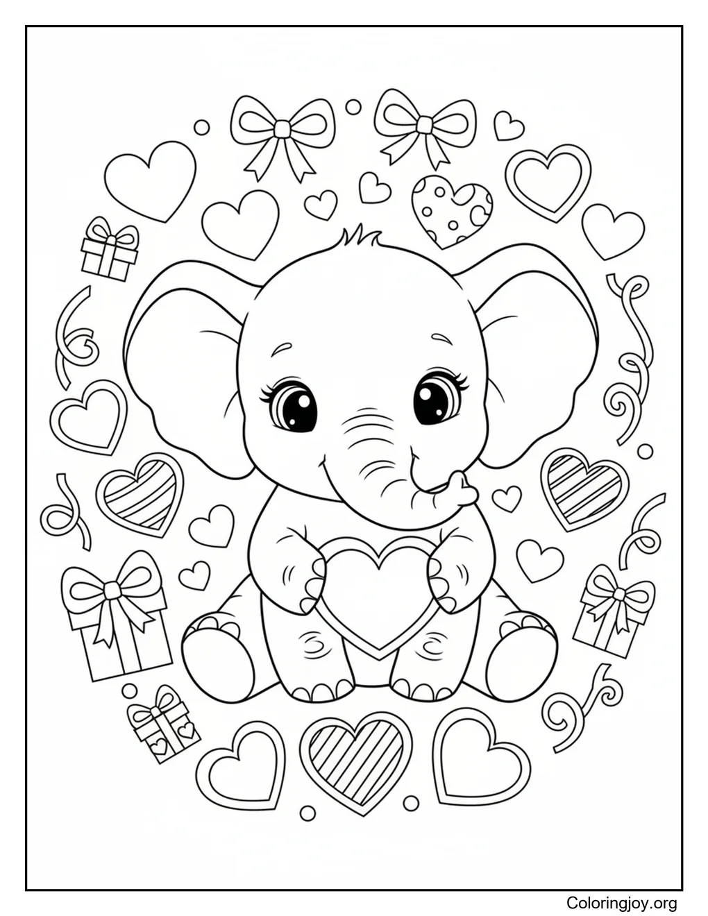 Elefante San Valentín