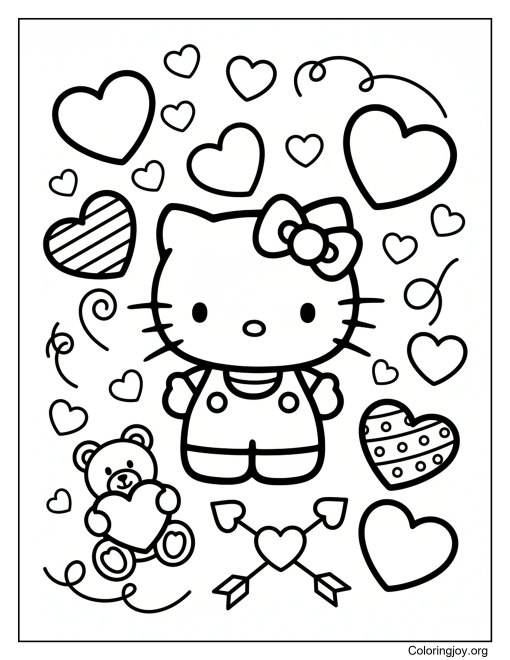 Hola Kitty San Valentín