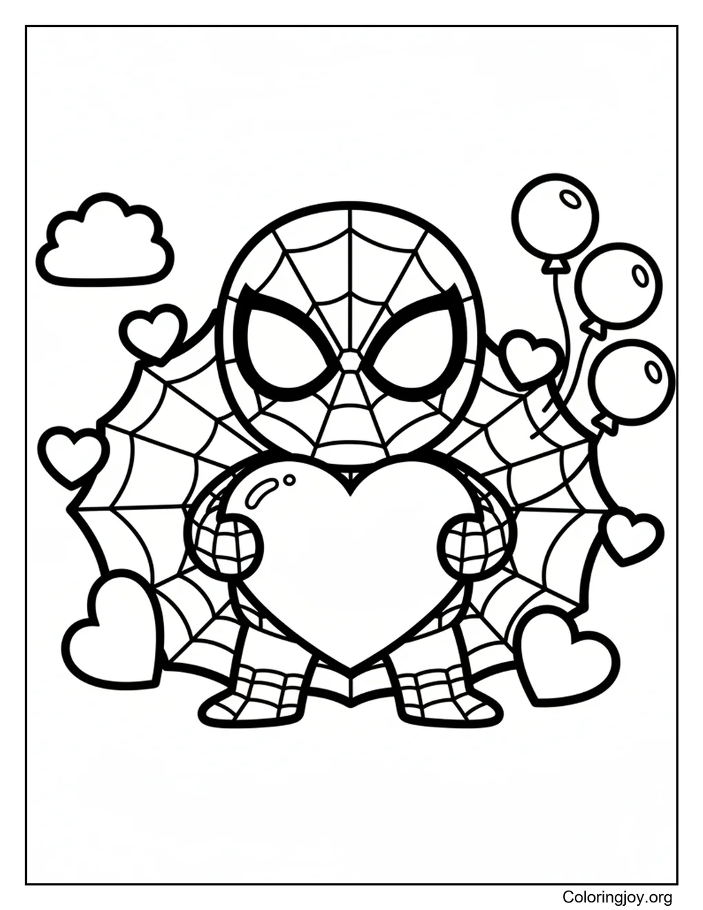 Spiderman San Valentín
