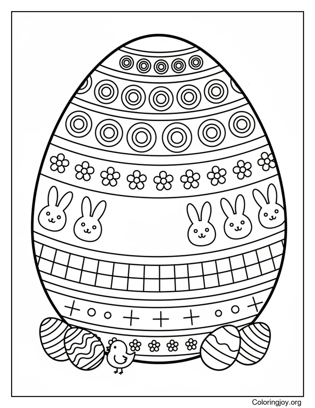 Huevo de dinosaurio de Pascua