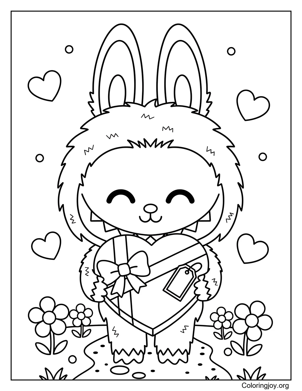 La dulce entrega de San Valentín de Labubu