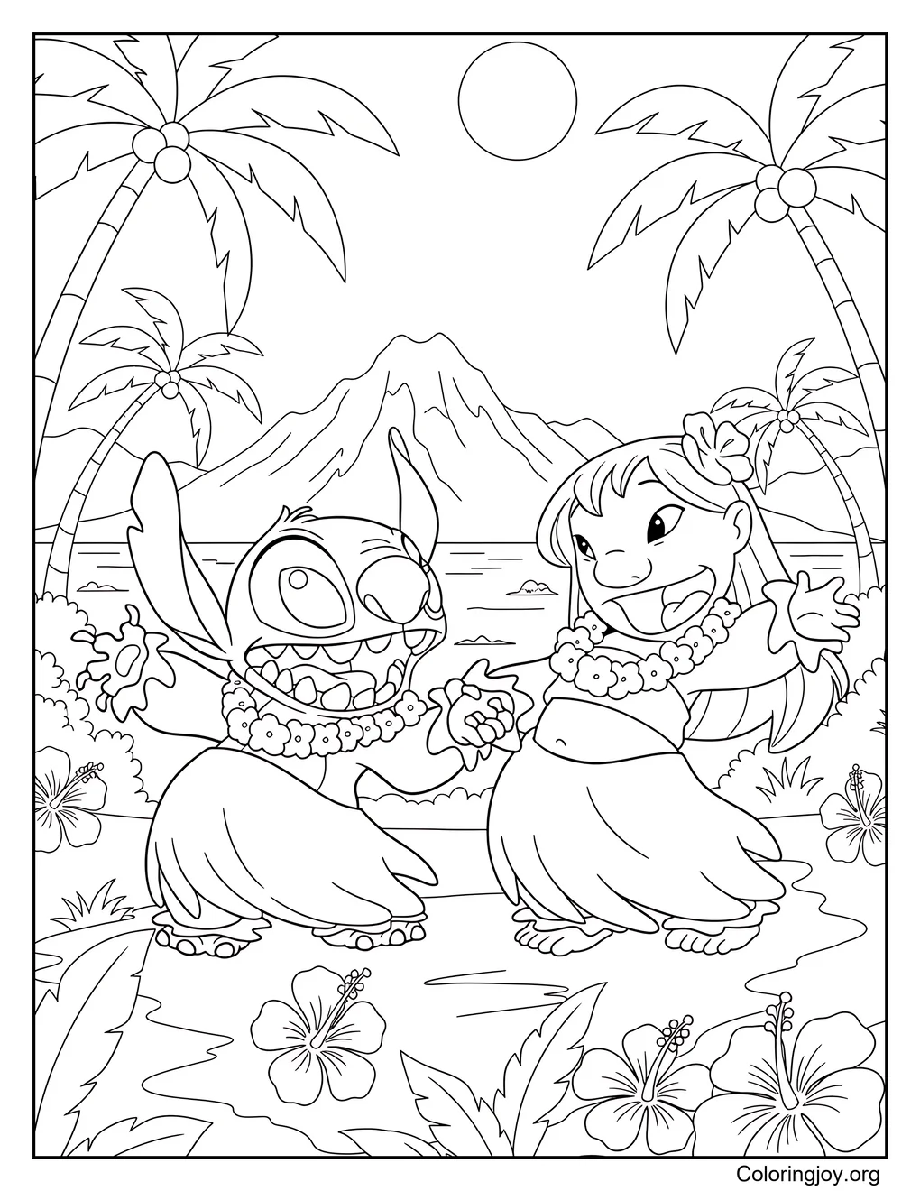 lilo y Stitch Bailan