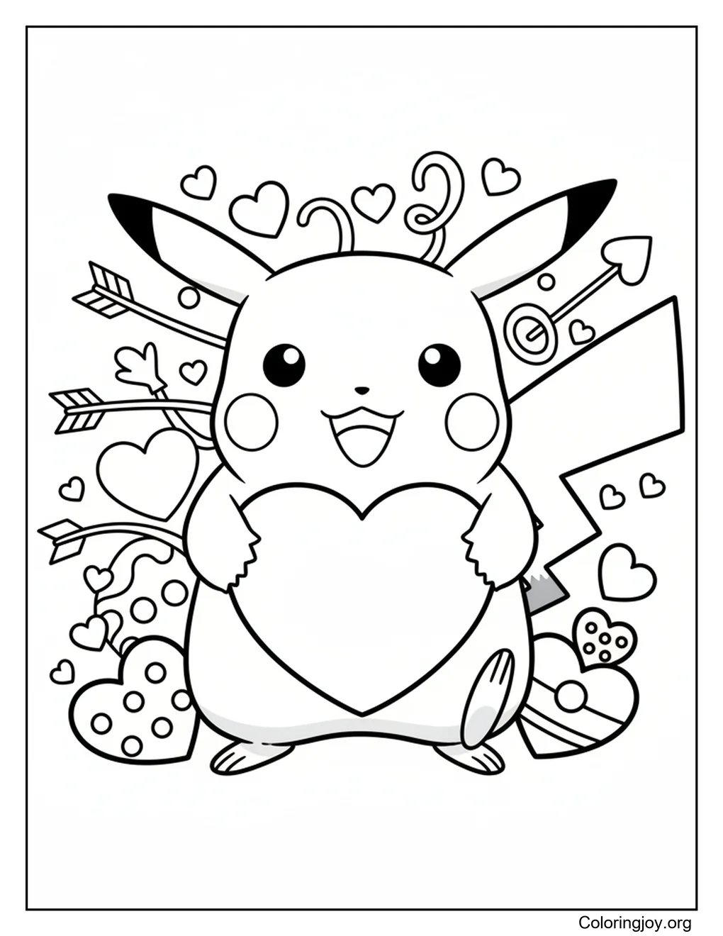 Pikachu San Valentín