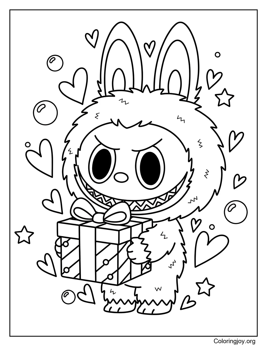 El regalo burbujeante de Labubu