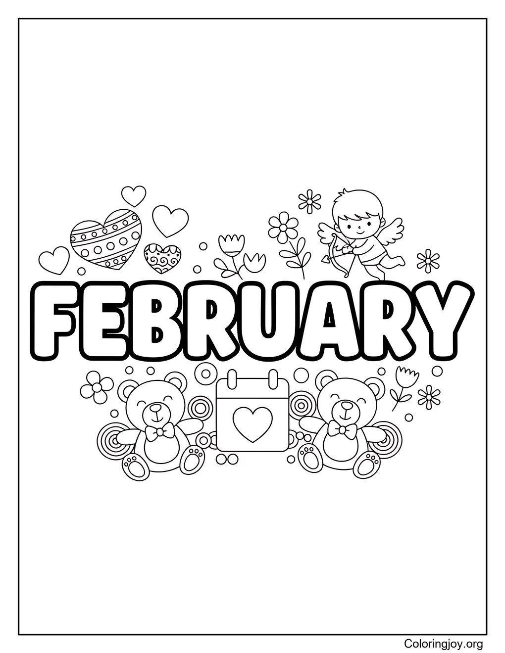 February word Outline
