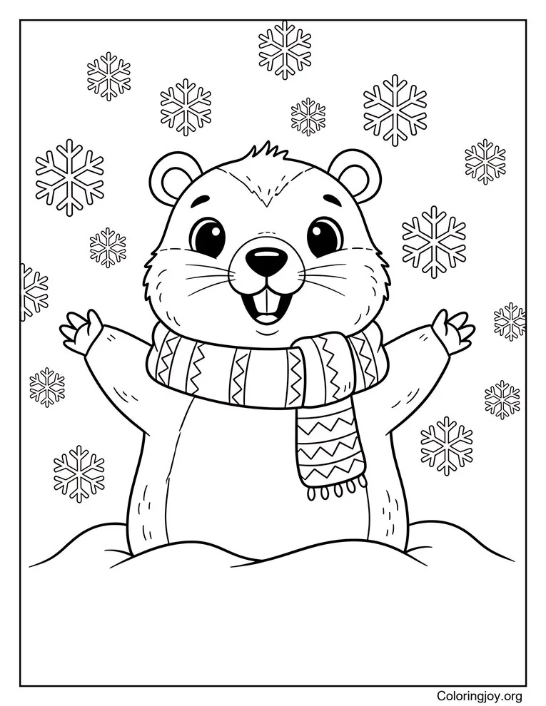 Groundhogs Winter Wonderland